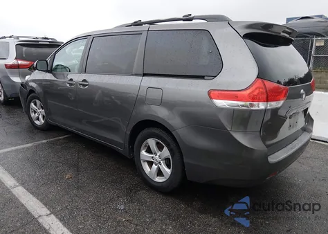 2011 Toyota Sienna Le V6 из США, поврежденный, VIN 5TDKK3DC6BS052922